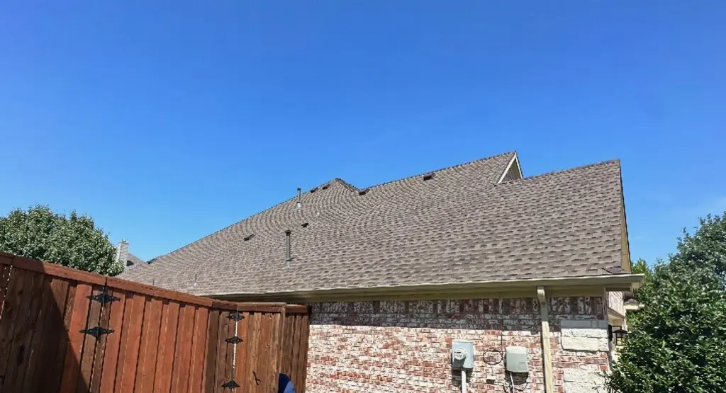 Completed roof replacement project in Chesterland